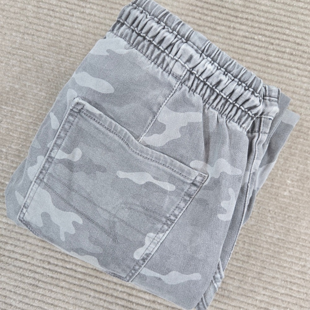 American Eagle Womens 8 Grey Camo Ne(x)t Level Stretch Jogger Pants